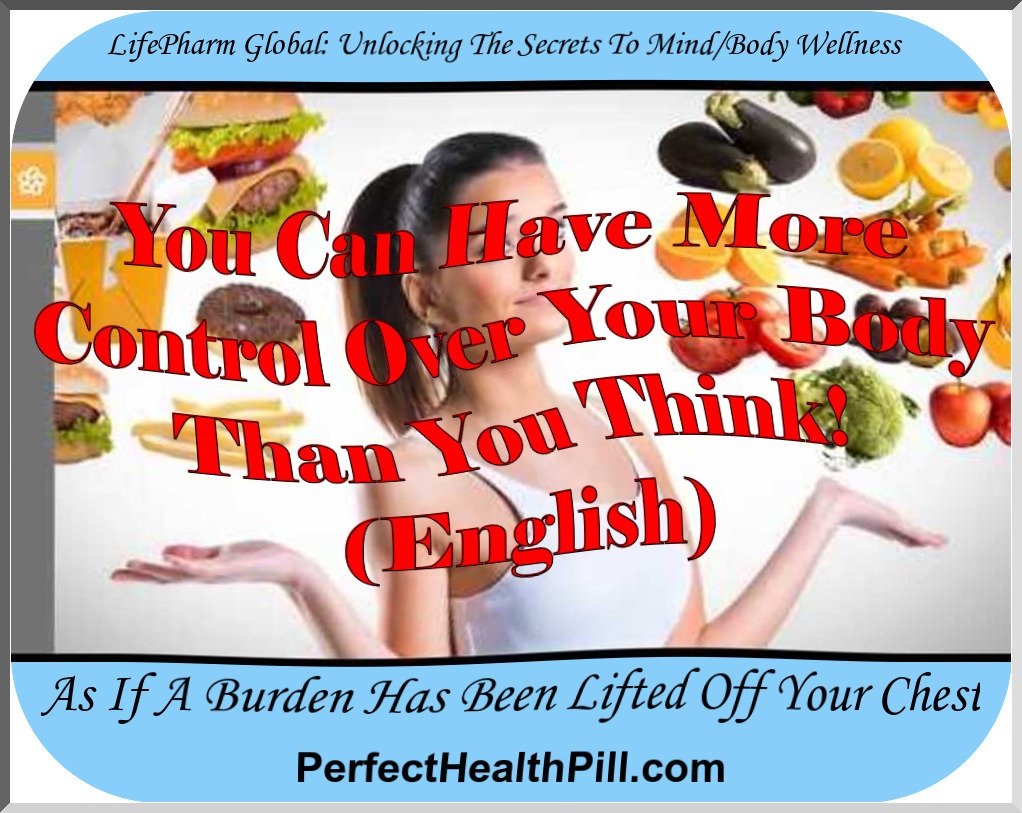 LifePharm - You can have more control over your body than you think! (english)