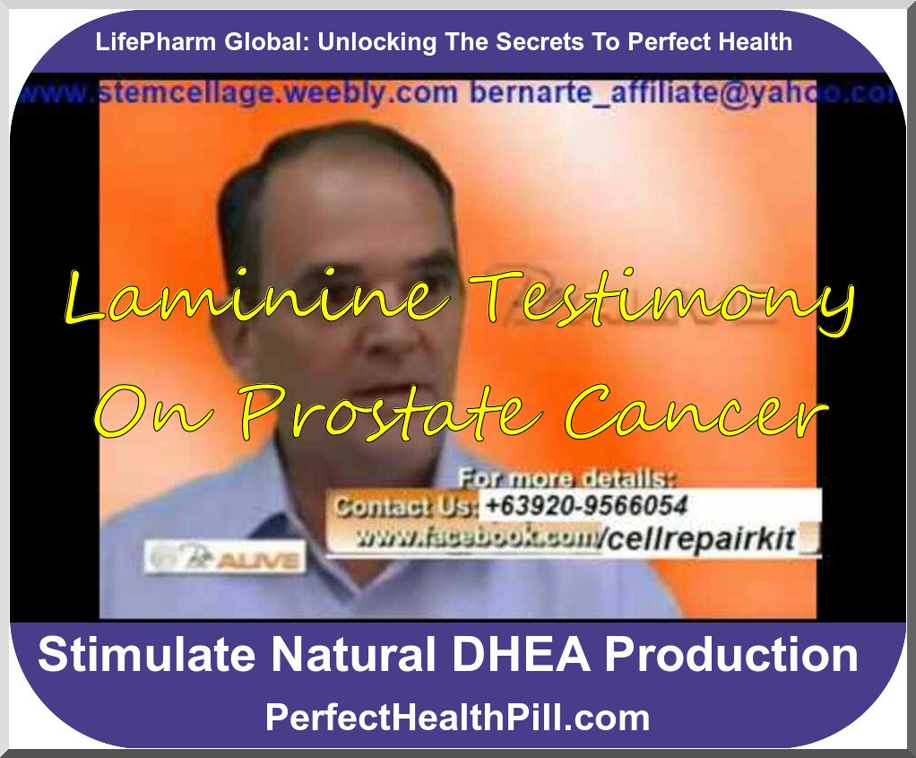 Laminine testimony on prostate cancer